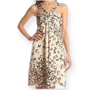 Ted Baker Butterfly Halter Dantout Dress